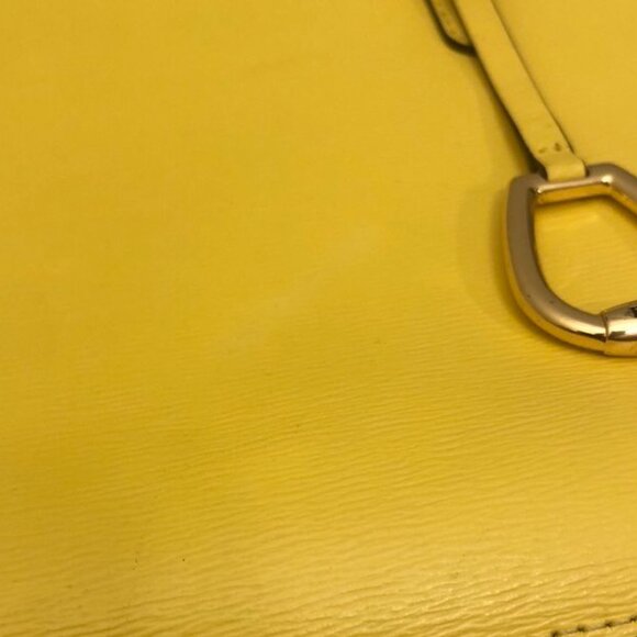 Polo Ralph Lauren Medium Yellow Purse - Picture 13 of 13